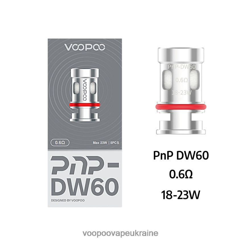 VOOPOO PNP котушки (5шт) pnp-dw60 | VOOPOO Вейп PDH28V604