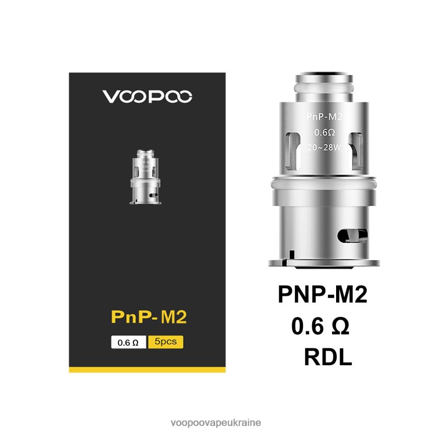 VOOPOO PNP котушки (5шт) pnp-m2 | Вейп VOOPOO Drag PDH28V589