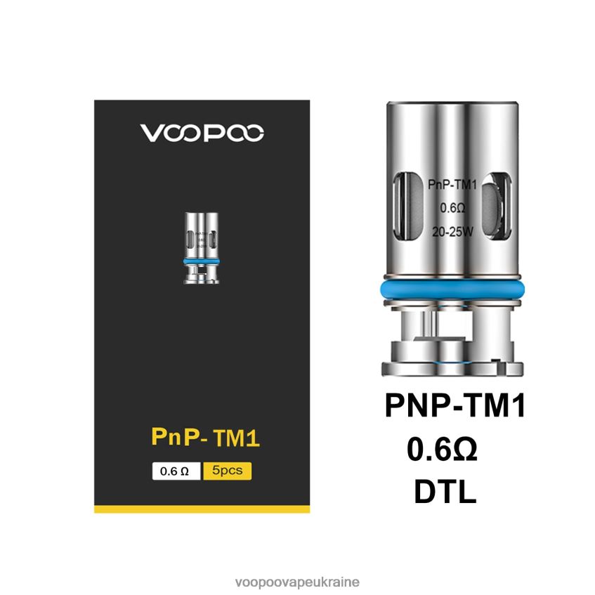 VOOPOO PNP котушки (5шт) pnp-tm1 | VOOPOO Vape Ukraine PDH28V593