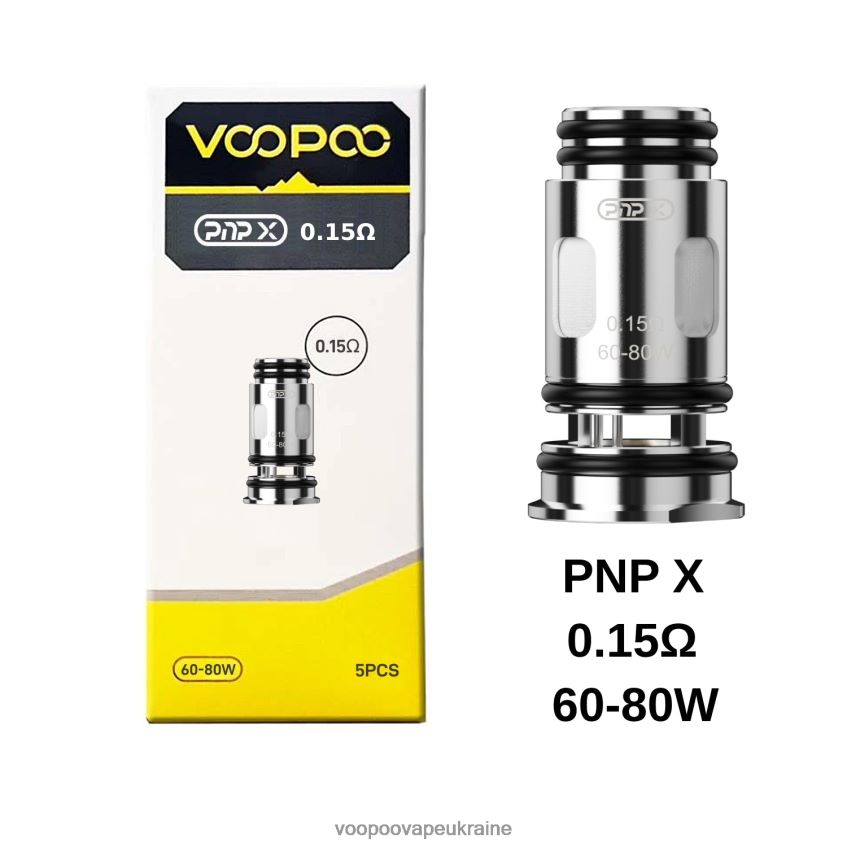 VOOPOO PNP котушки (5шт) pnp x 0,15 Ом | VOOPOO Вейп Цена PDH28V605