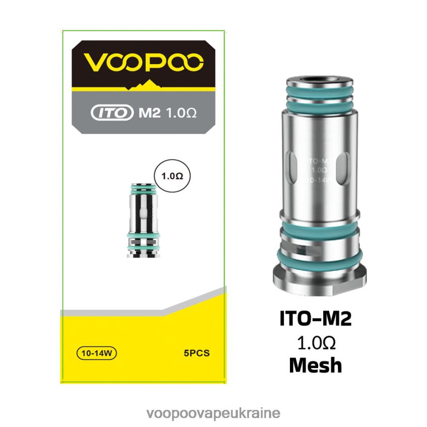 VOOPOO ITO котушки (5шт) ito-m2 | VOOPOO Vape Ukraine PDH28V613
