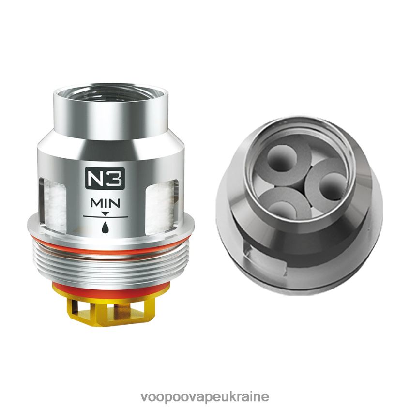 VOOPOO UFORCE котушки (5шт) n3 0,2 Ом | Вейп VOOPOO V.Thru Pro PDH28V616