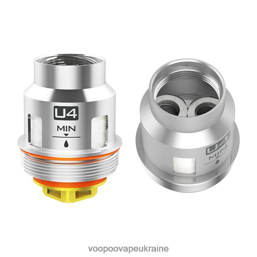 VOOPOO UFORCE котушки (5шт) u4 0,23 Ом | Вейп VOOPOO Drag PDH28V619
