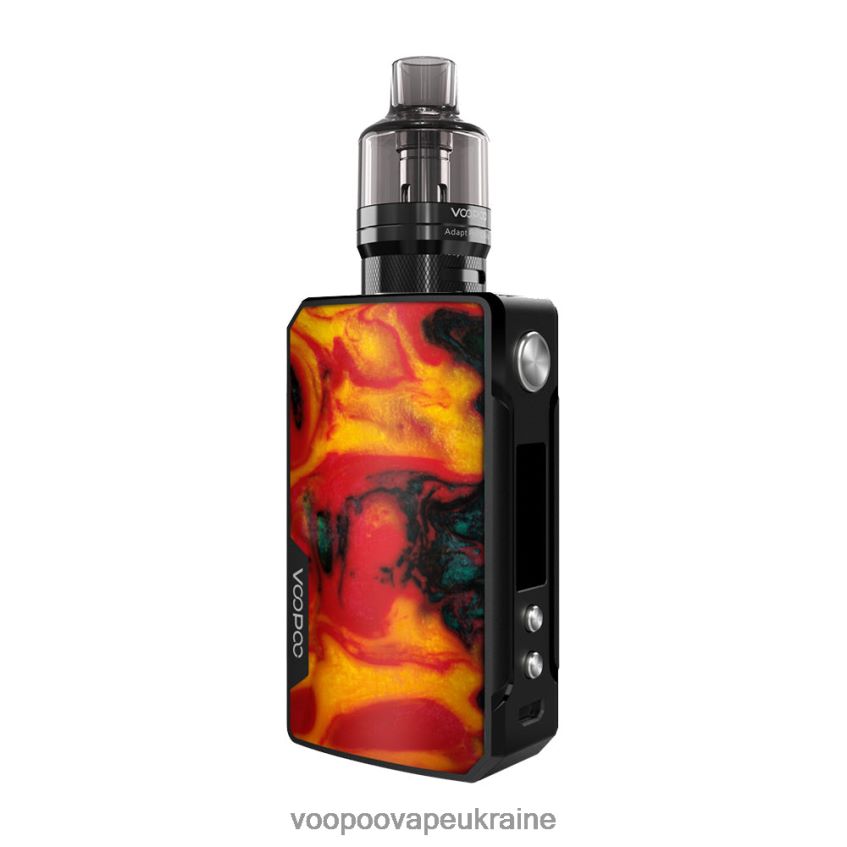 VOOPOO DRAG 2 оновити видання чорно-вогненна хмара | Вейп VOOPOO Gene PDH28V327