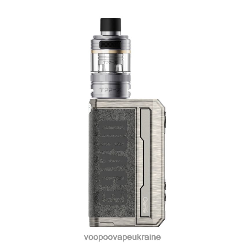 VOOPOO DRAG 3 TPP X коробка мод комплект сірий | Вейп VOOPOO V.Thru Pro PDH28V266