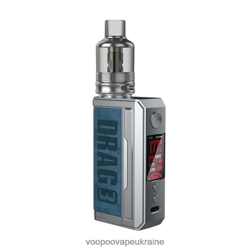 VOOPOO DRAG 3 коробка мод комплект берлінська блакитна | VOOPOO Kyiv PDH28V252