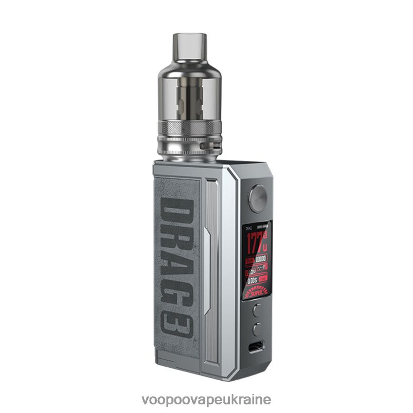VOOPOO DRAG 3 коробка мод комплект димчасто-сірий | VOOPOO Вейп Цена PDH28V155