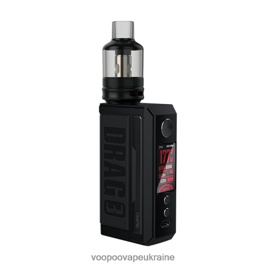 VOOPOO DRAG 3 коробка мод комплект класичний чорний | VOOPOO Ukraine PDH28V251