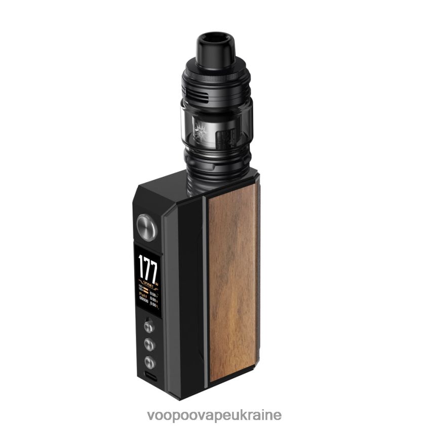 VOOPOO DRAG 4 комплект чорний+горіх | VOOPOO Kyiv PDH28V162