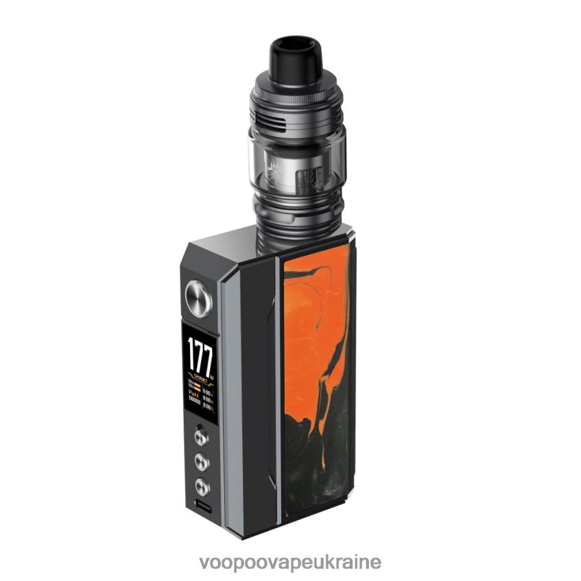 VOOPOO DRAG 4 комплект гарматний метал+тропічний апельсин | VOOPOO Вейп Цена PDH28V165