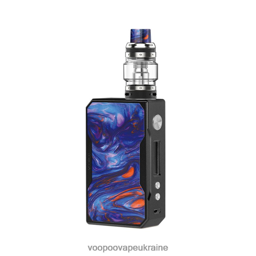 VOOPOO DRAG BALCK комплект блакитний | Вейп VOOPOO Drag PDH28V299