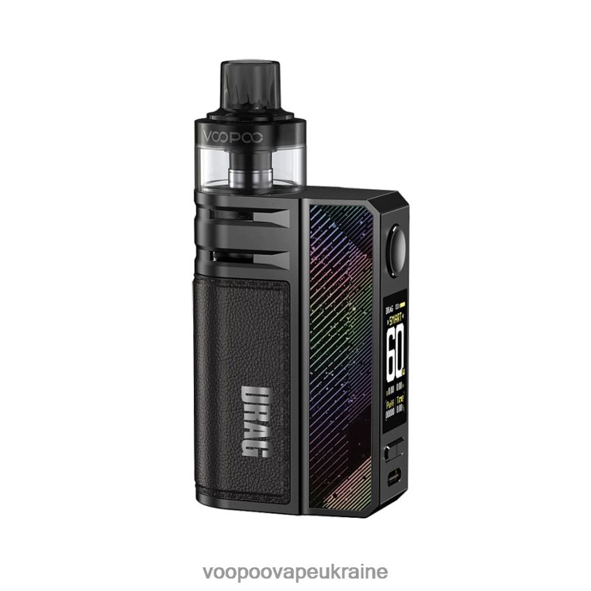 VOOPOO DRAG E60 комплект капсул обсидіан чорний | Вейп VOOPOO Argus PDH28V190