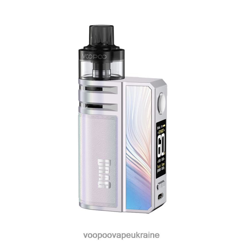 VOOPOO DRAG E60 комплект капсул райдужне срібло | Вейп VOOPOO V.Thru Pro PDH28V186