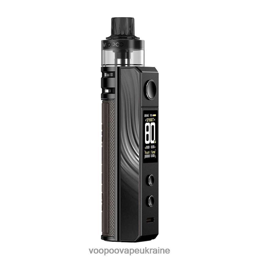 VOOPOO DRAG H80S комплект капсул обсидіан чорний | Вейп VOOPOO V.Thru Pro PDH28V246