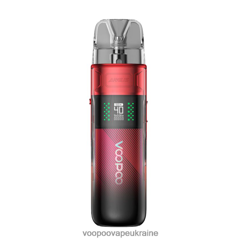 VOOPOO ARGUS E40 комплект капсул сучасний червоний | Вейп VOOPOO Gene PDH28V127