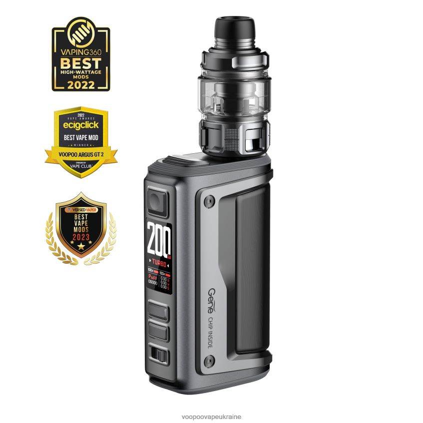 VOOPOO ARGUS GT II бак комплект графіт | VOOPOO Ukraine PDH28V1