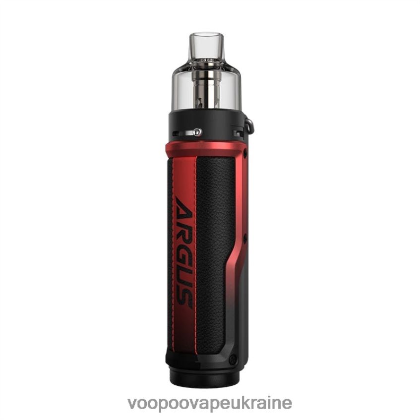 VOOPOO ARGUS X комплект лічі шкіряно-червоний | VOOPOO Ukraine PDH28V131