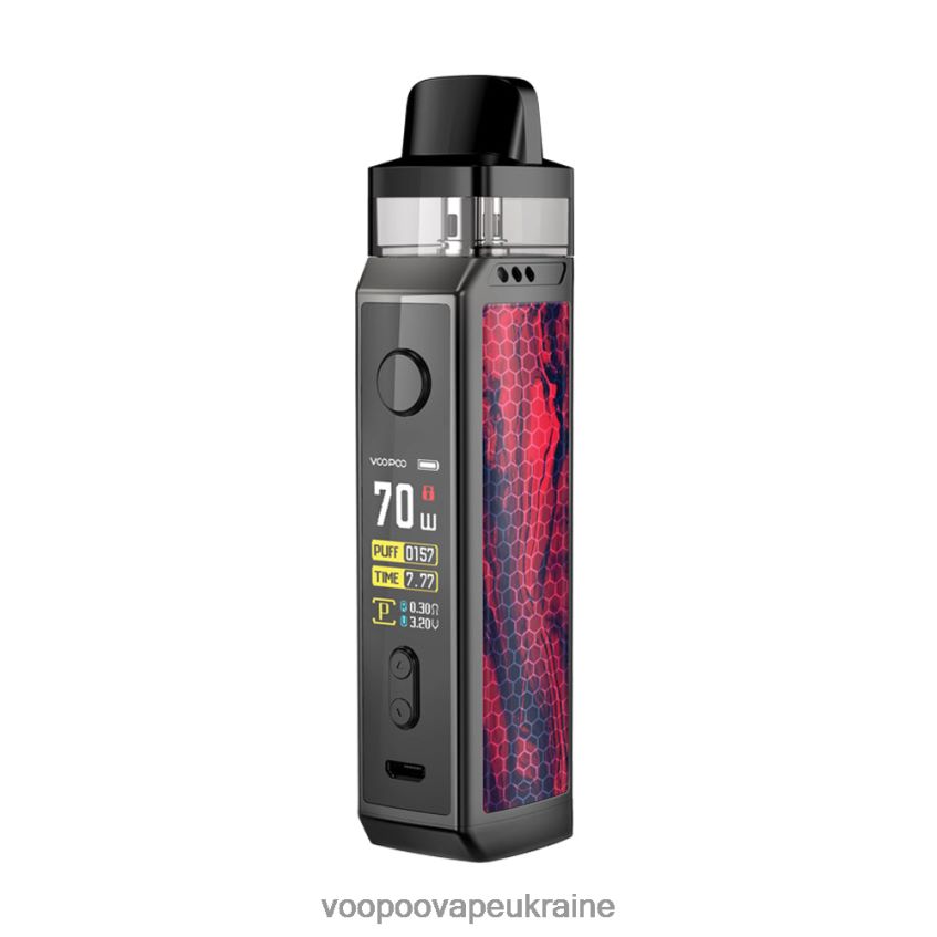 VOOPOO VINCI X комплект mod pod червоний | Вейп VOOPOO Argus PDH28V390